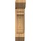 Ekena Millwork Olympic Slat Smooth Bracket w/ Offset Brace, Western Red Cedar, 7 1/2"W x 20"D x 32"H BKT0806X20X32OLY06SWR - alternate 2
